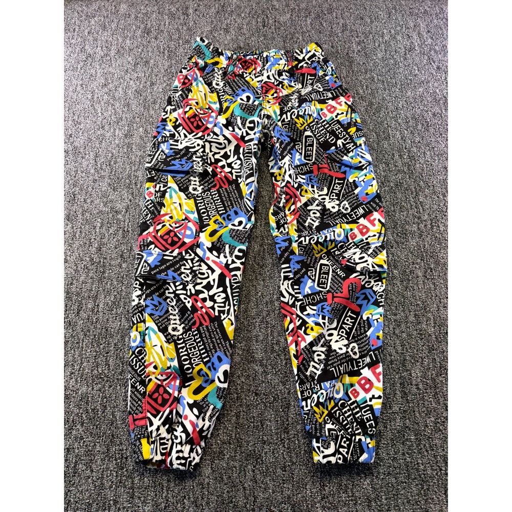 V.I.P. Jeans Cargo Pants Womens 3/4 Multicolor Cotton Stretch Utility Pockets